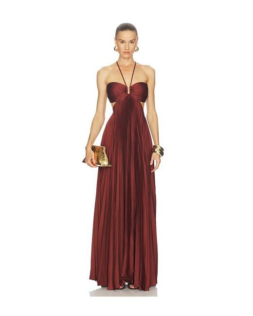 A.L.C. Red Moira Dress