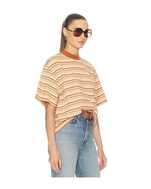 Helsa Blue The Boxy Tee