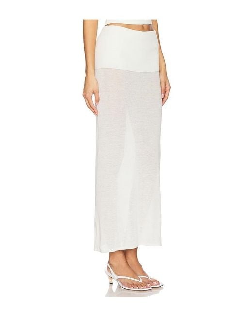 geel White Danni Skirt