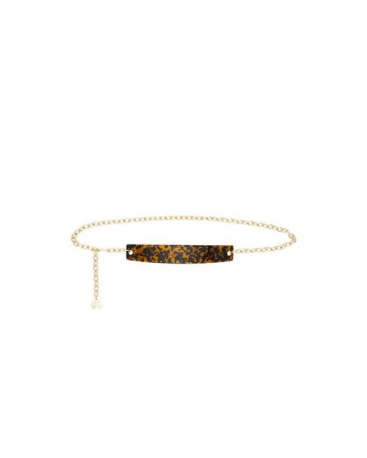Lele Sadoughi Multicolor Bessette Chain Belt