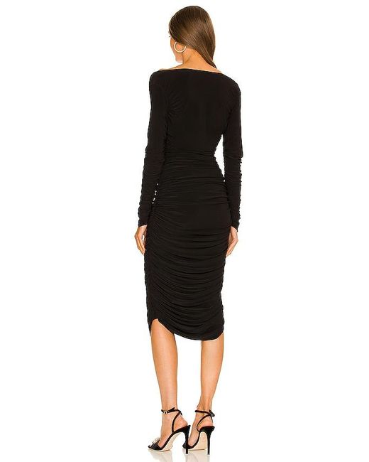 Norma Kamali Black Tara Dress