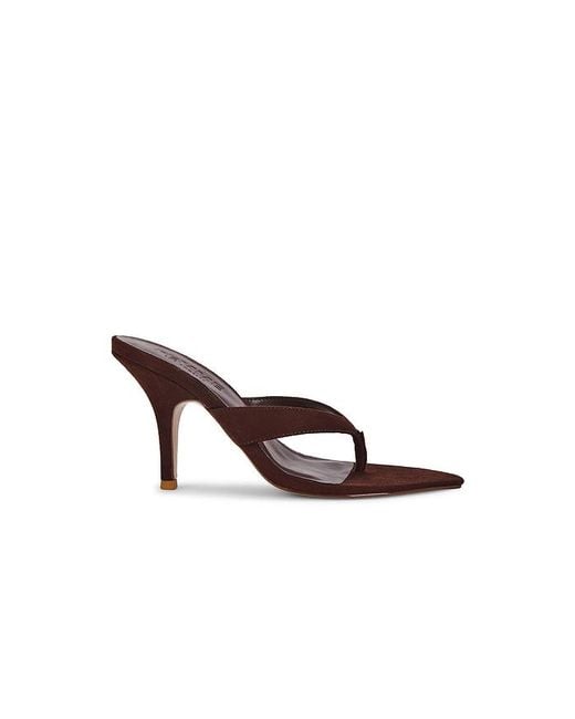 Femme LA Brown Tokyo Thong Sandal