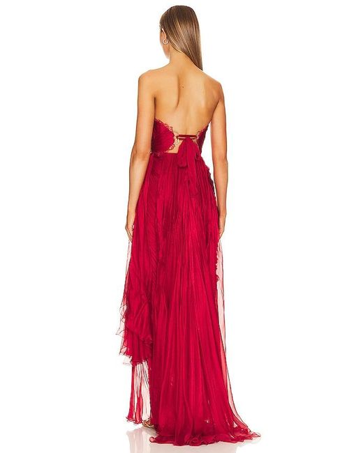 Maria Lucia Hohan Red Jolie Gown