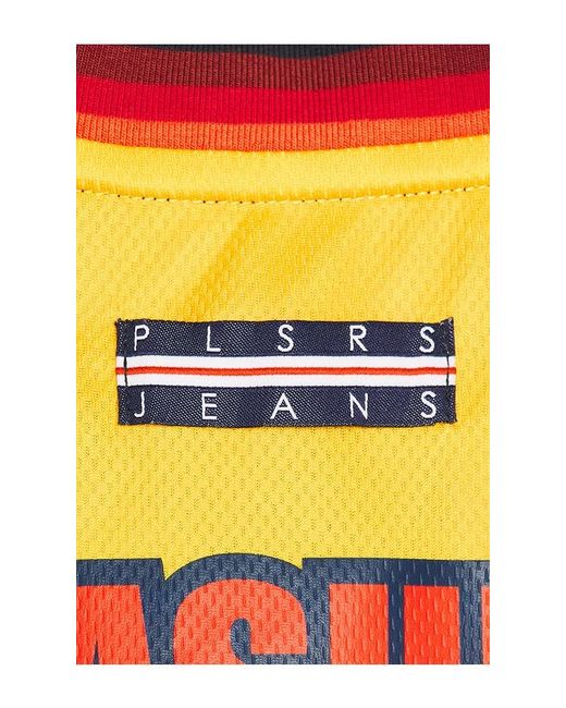 Pleasures Yellow Mona Sport Jersey for men