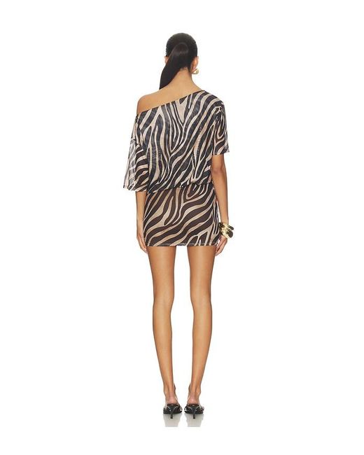superdown Black Olya Mini Dress