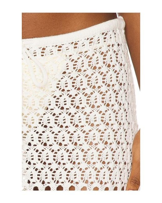 MORE TO COME White Maria Maxi Skirt