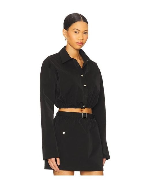 Lovers + Friends Black Cameron Utility Top