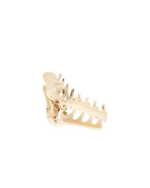 Lelet White Hudson Claw Clip