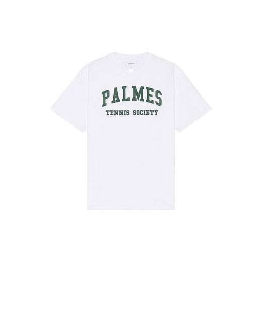 Palmes White Ivan T Shirt for men