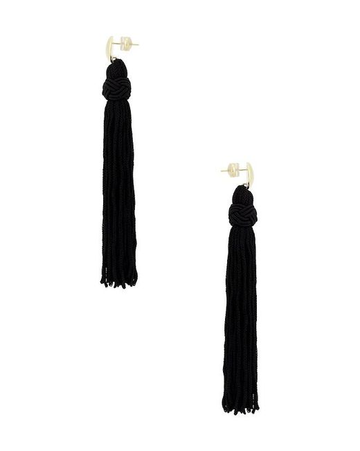 Shashi Black Maxine Earring