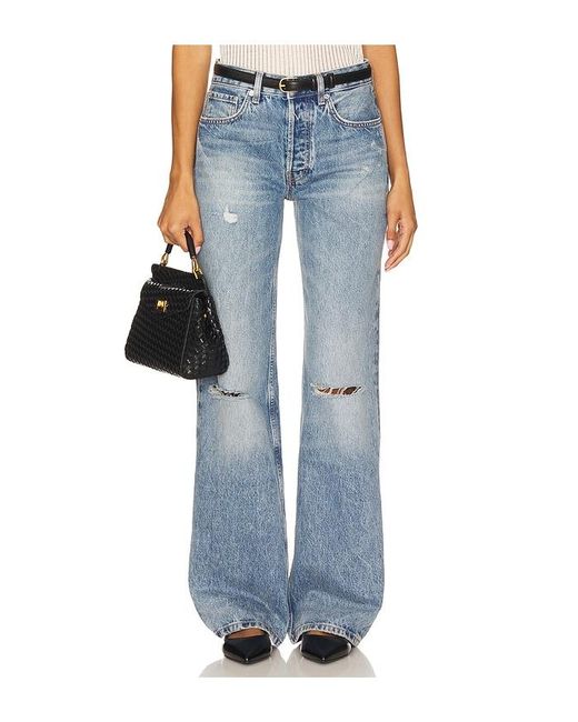 Anine Bing Blue Hugh Wide Leg