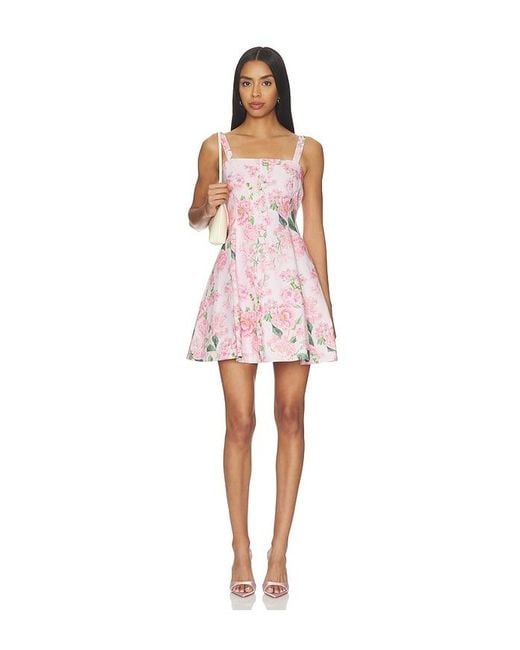 Generation Love Multicolor Whitney Floral Linen Dress