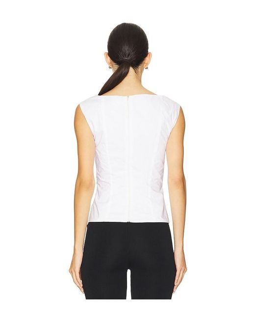 LPA White Ira Top