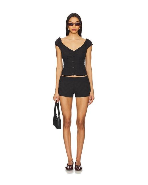 Bella Venice Black The Stephanie Top