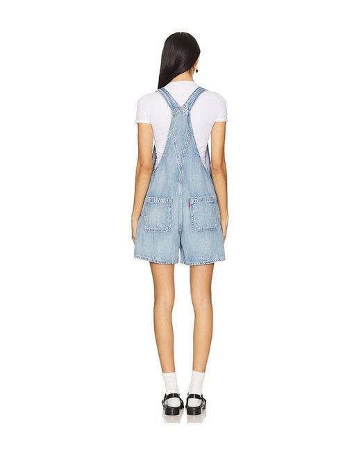 Levi's Blue Utility Shortall