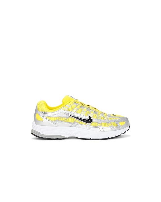 Nike Yellow P-6000 Sneakers for men
