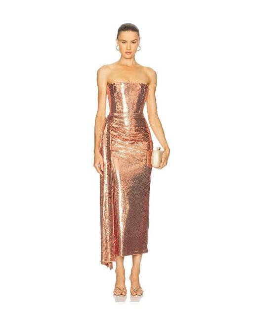 Alex Perry Women's White Strapless Drape Dress - www.rajagirimanappuram.com