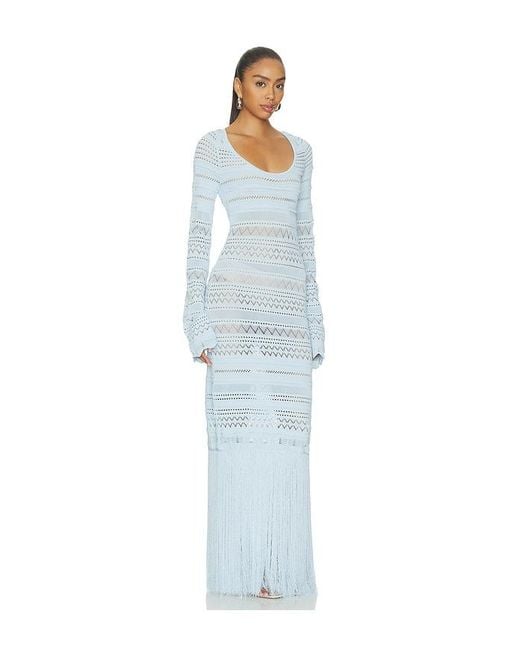 Devon Windsor Blue Uma Dress