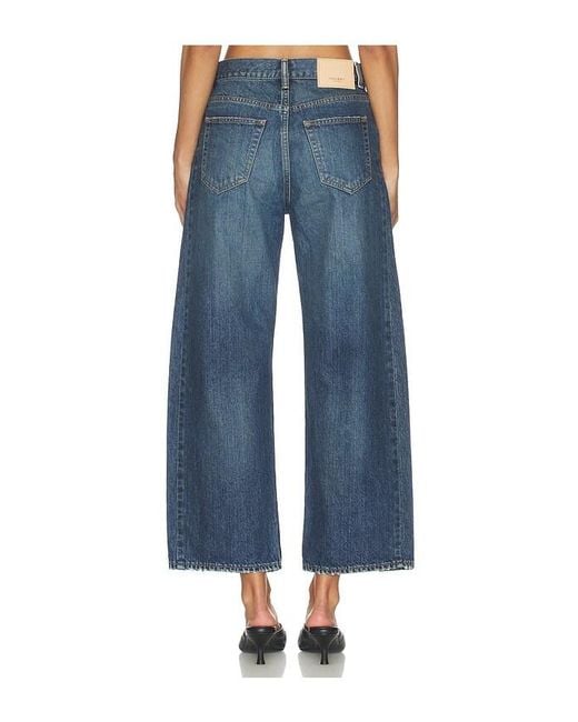 Moussy Blue Harlem Side Line Cocoon Jeans