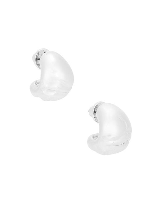 Jenny Bird White Nelle Hoops
