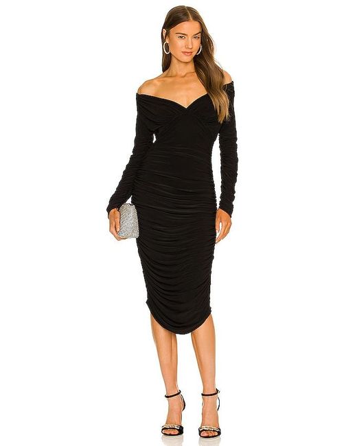 Norma Kamali Black Tara Dress