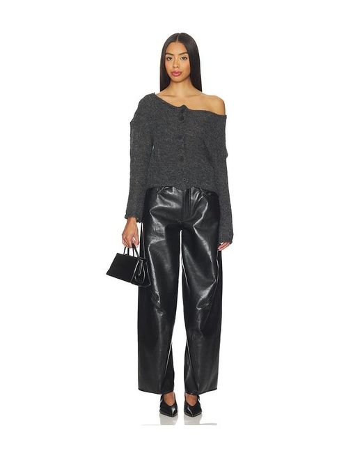 Agolde Black Twist Wide Leg