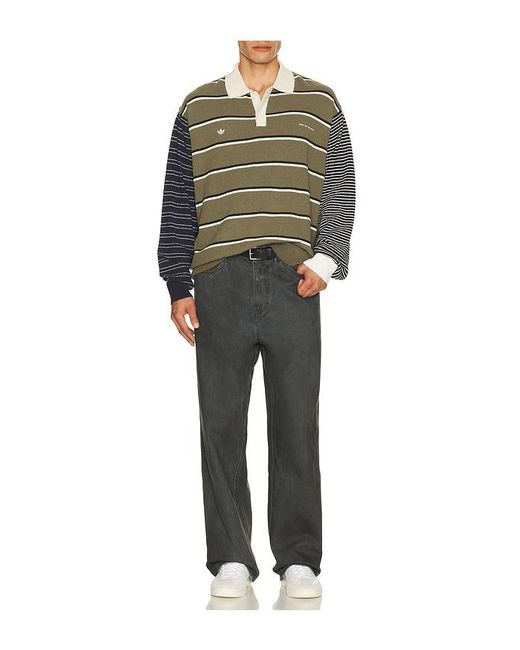Pleasures Black Spray Formula Baggy Jeans for men