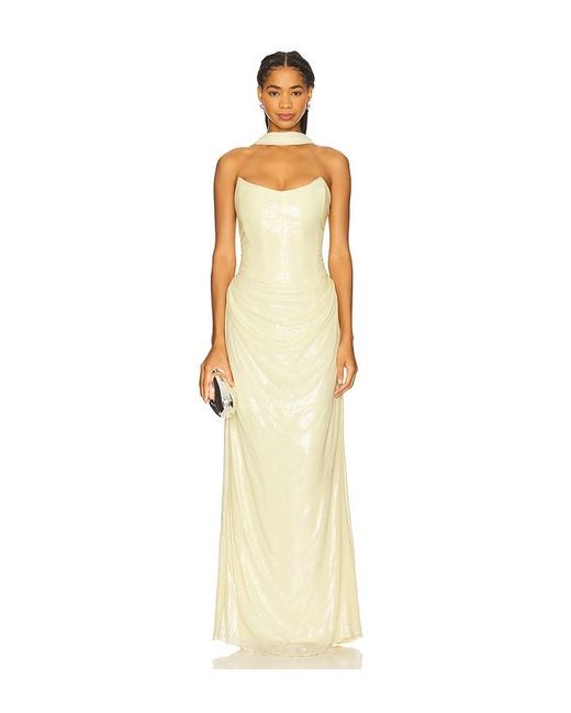Deme by Gabriella Natural Giselle Gown