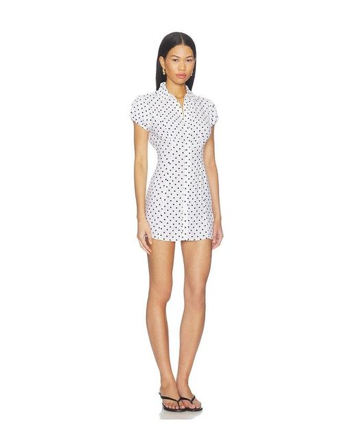 GUIZIO White Liana Dress