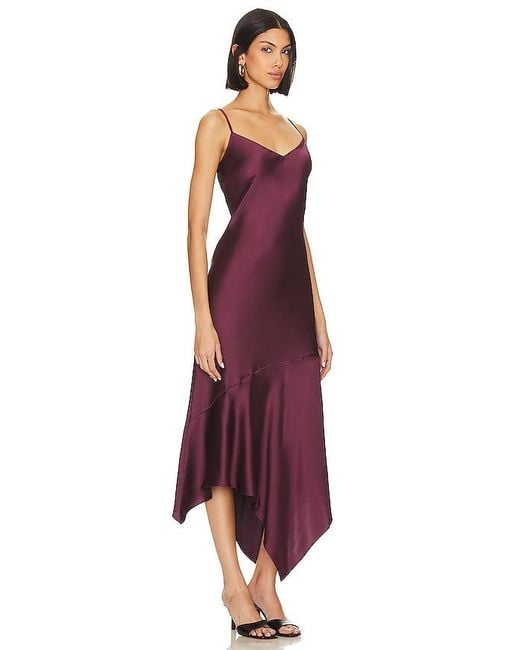 Steve Madden Purple Lucille Slip Dress