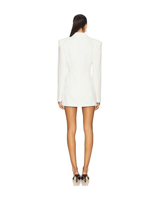 Lovers + Friends White Asher Blazer Dress