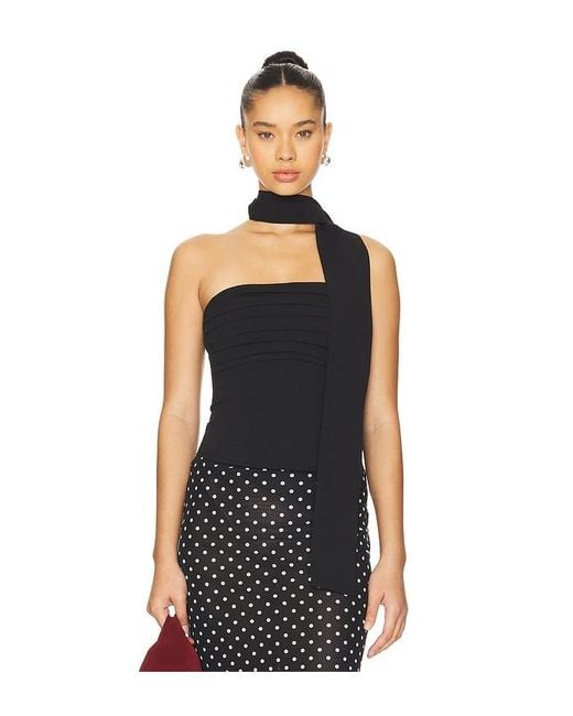 4th & Reckless Black Gemma Corset Top