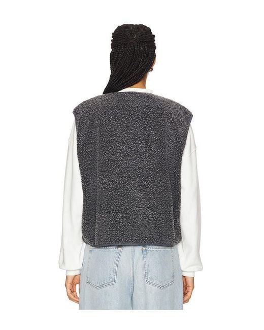 Chaleco En Color Gris Talla (También En Xs/S) American Vintage de color Black