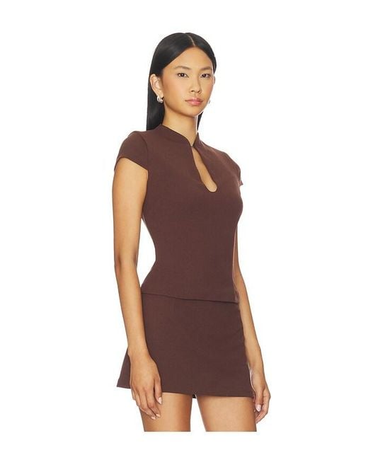 Runaway the Label Brown Oberteil Vieno