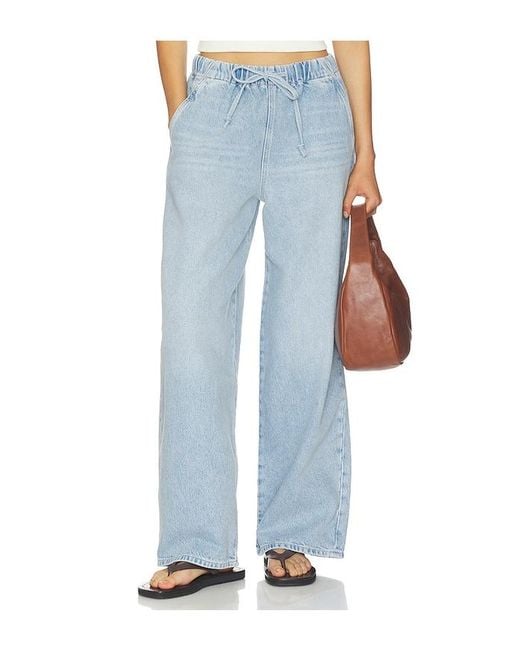 Mother Blue The Buffet Nerdy Jeans