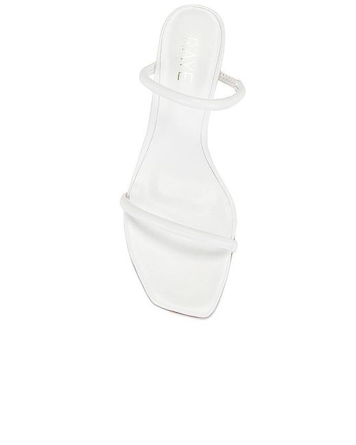 Raye White Rene Sandal