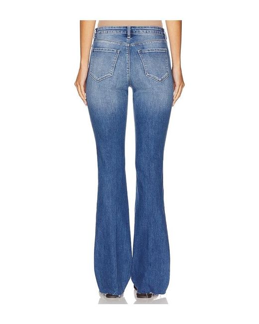 L'Agence Blue Ruth Straight Leg