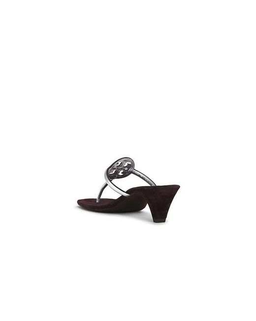 Tory Burch White Sandale Milller Square Toe