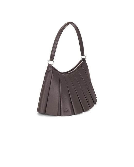 Lacoste Brown Lenglen Shoulder Bag