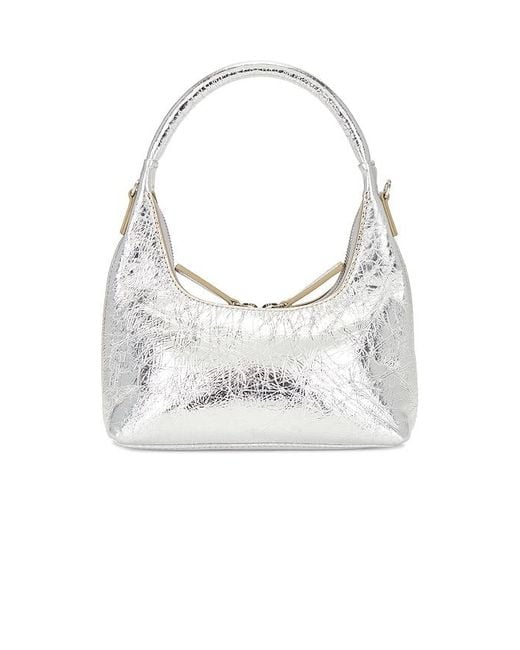 MARGE SHERWOOD White Mini Hobo Bag