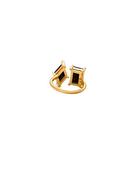 Ettika Black Kelly Ring