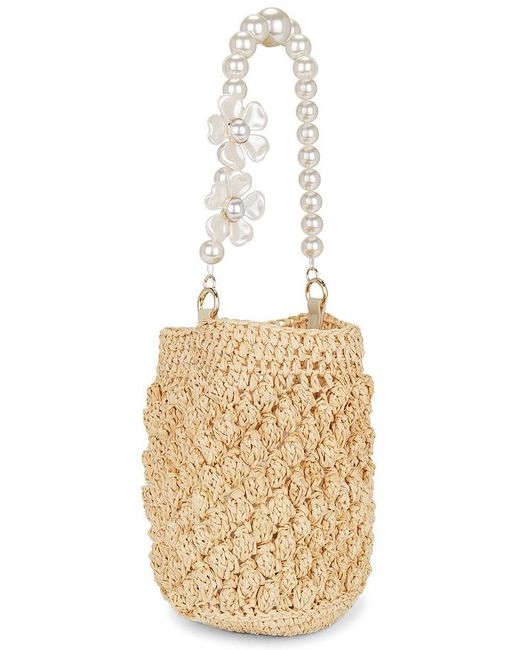 BTB Los Angeles White Uri Bucket Bag