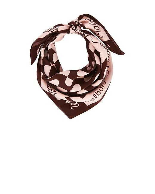 Malbon Multicolor Scrunchie-Schal Adanna
