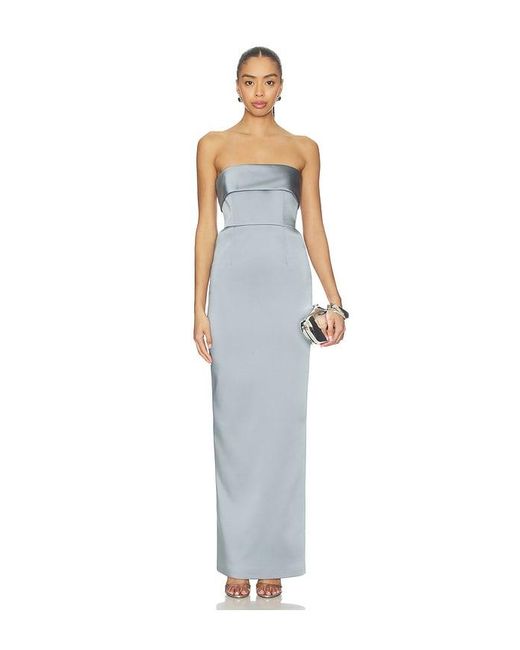 The New Arrivals Ilkyaz Ozel White Rhea Dress