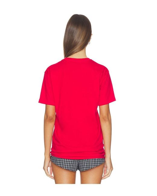 DEPARTURE Red Montecito Athletics Tee