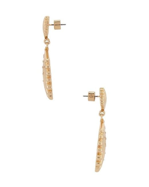 Ettika Metallic Sun Drenched Shell Earrings