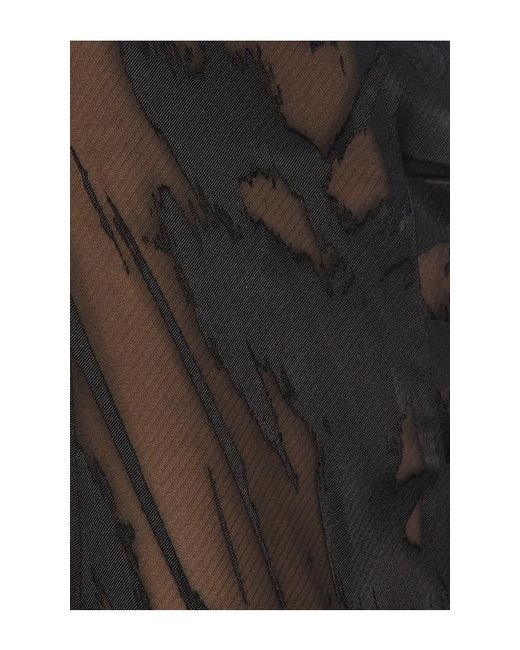 Kim Shui Black Jelixa Silk Dress