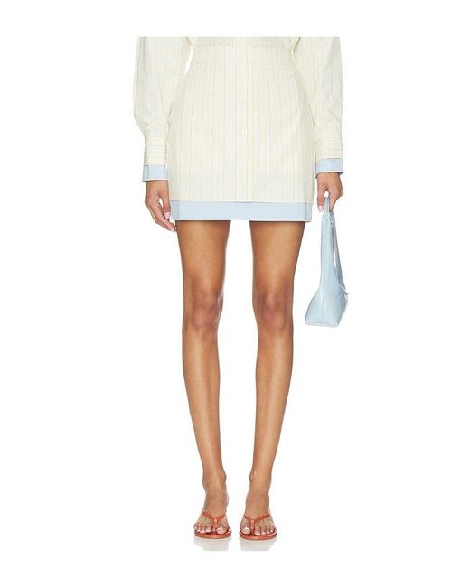 Line & Dot White X Revolve Leia Skirt