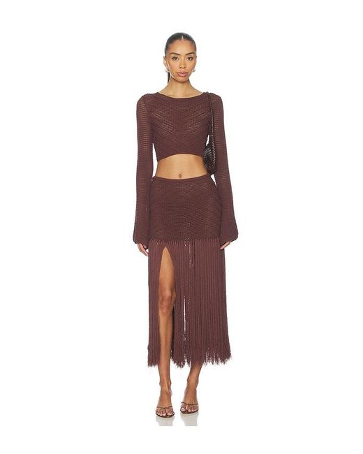 Devon Windsor Brown Maxirock Edna