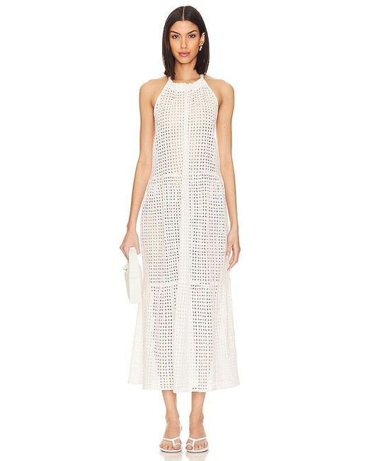 Solid & Striped White Kai Dress